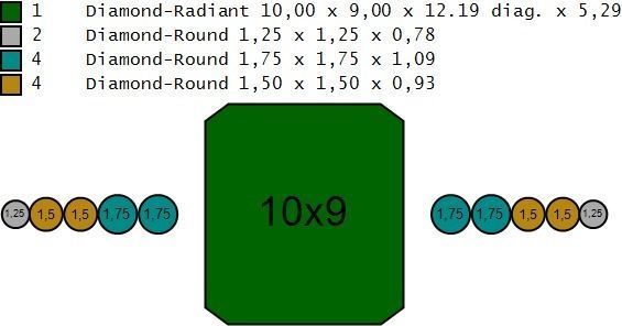 Big Gemstone Ring 3D print model_3