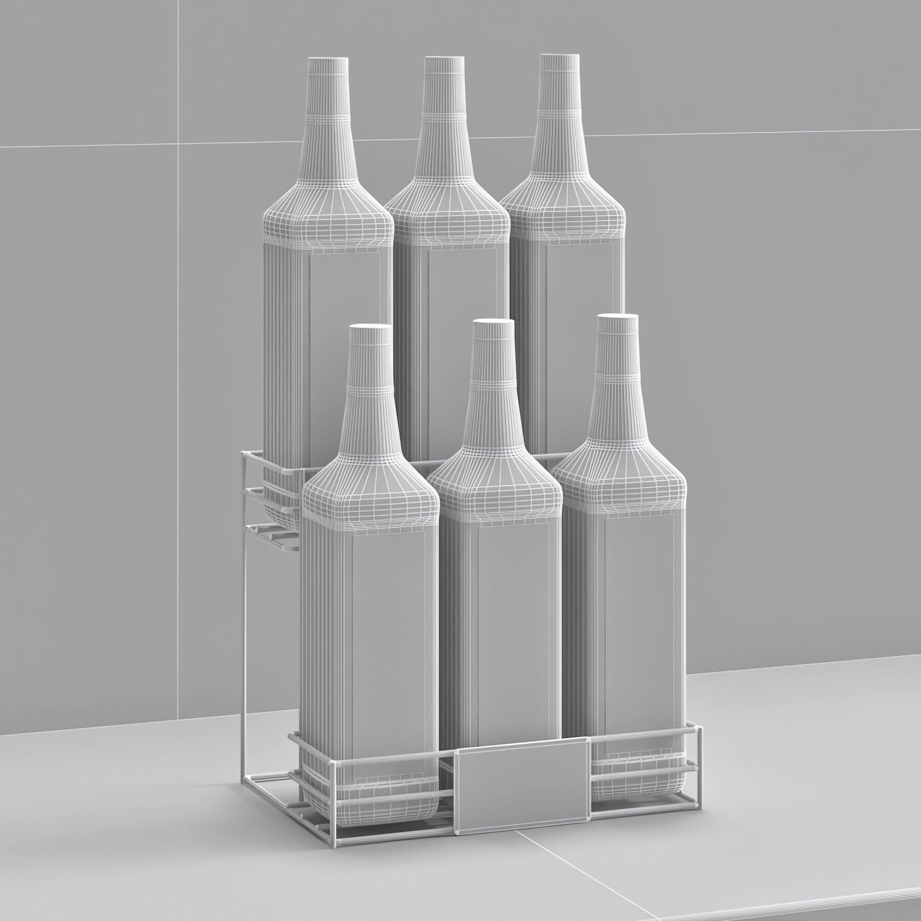 Bouteilles Vol 09 3D model_2