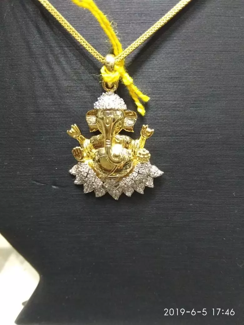 ganapati Pendant  ganesh god 3D models  ganesh  pendant  3D print model_0