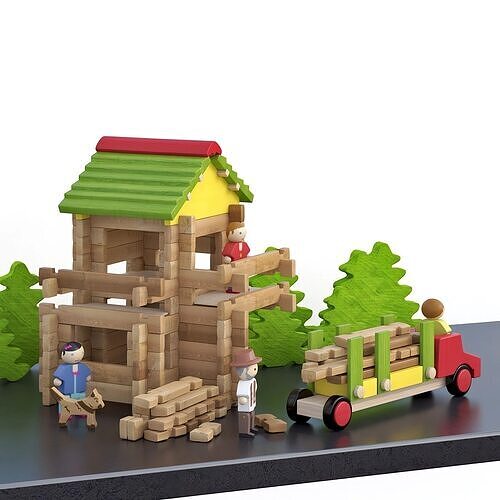 JeuJura Chalet 8231 3D model