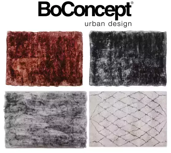 Set carpet Boconcept  3D model
