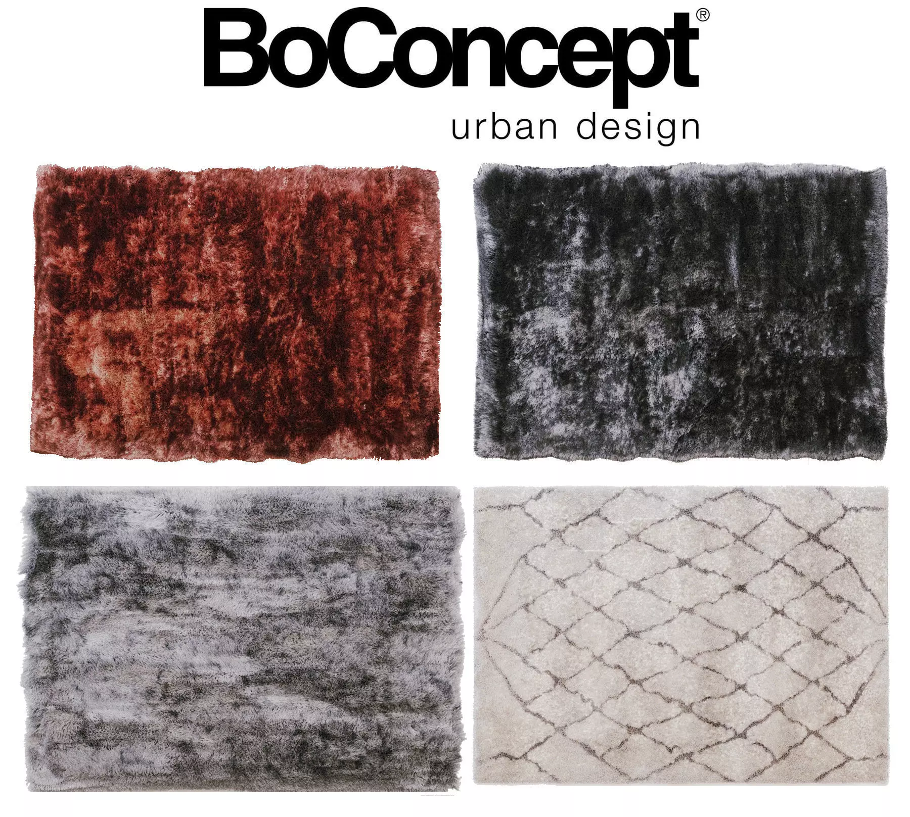 Set carpet Boconcept  3D model_0