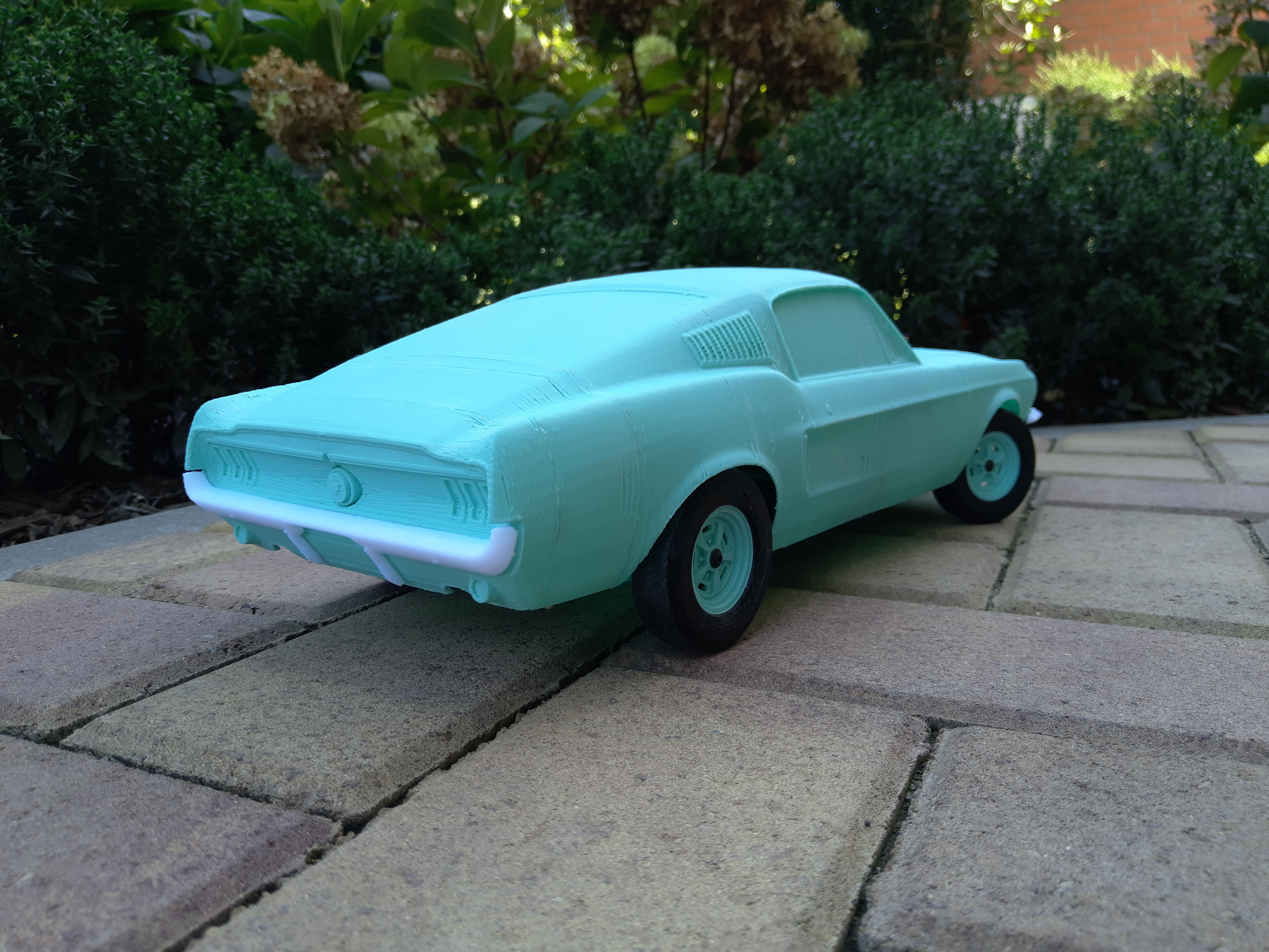 1-12 RC Muscle Car 3D print model_7