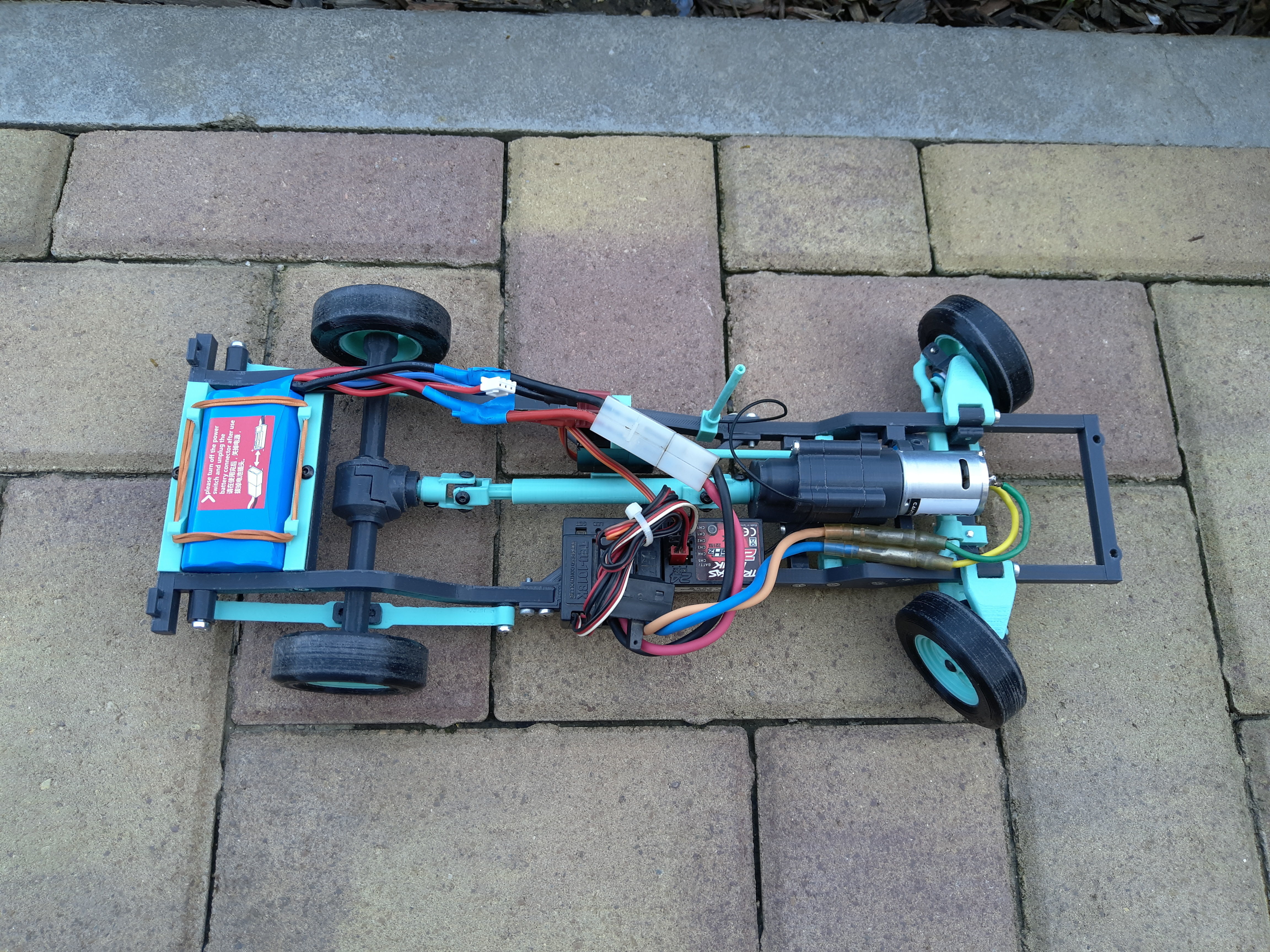 1-12 RC Muscle Car 3D print model_10