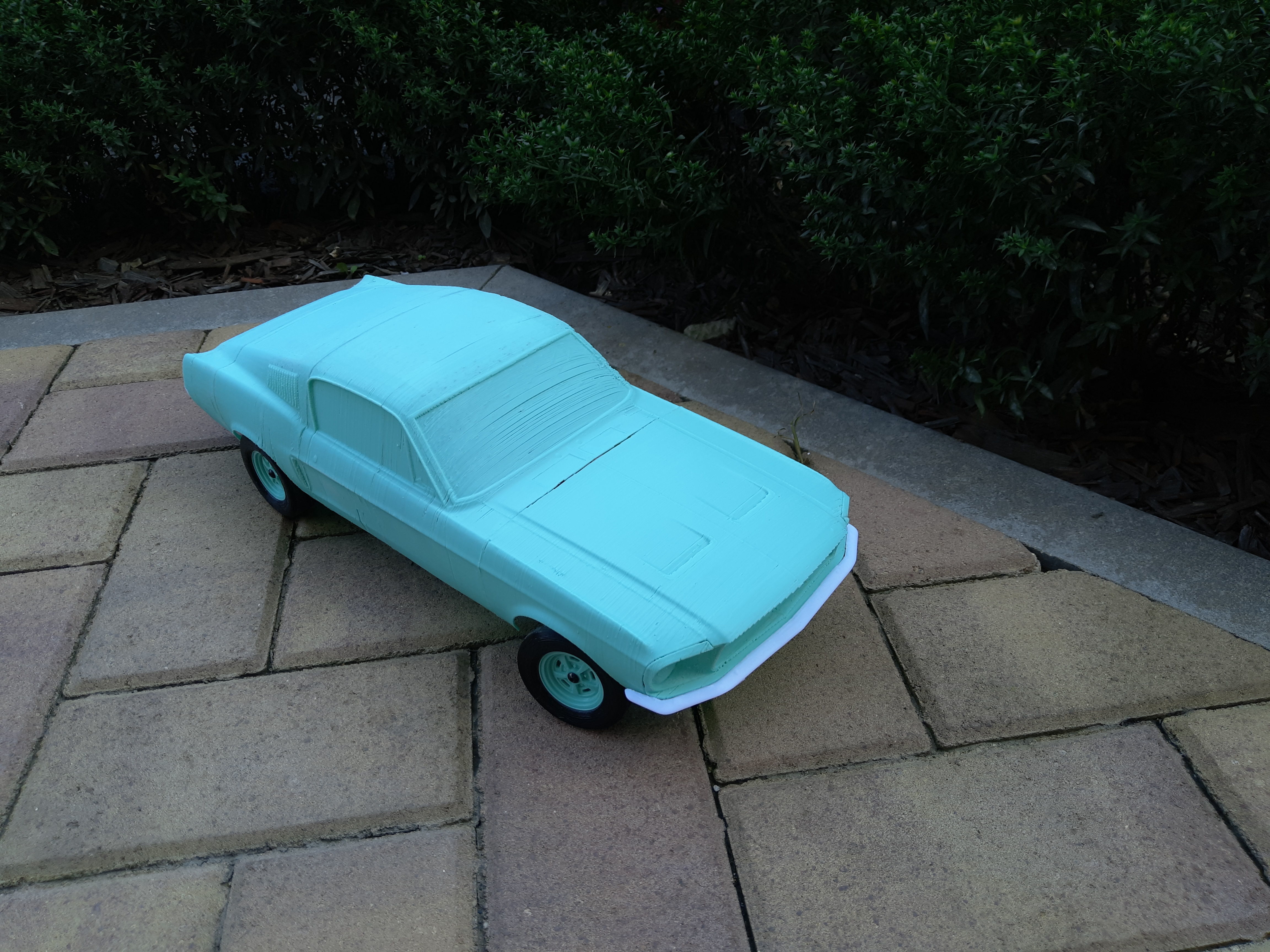 1-12 RC Muscle Car 3D print model_9