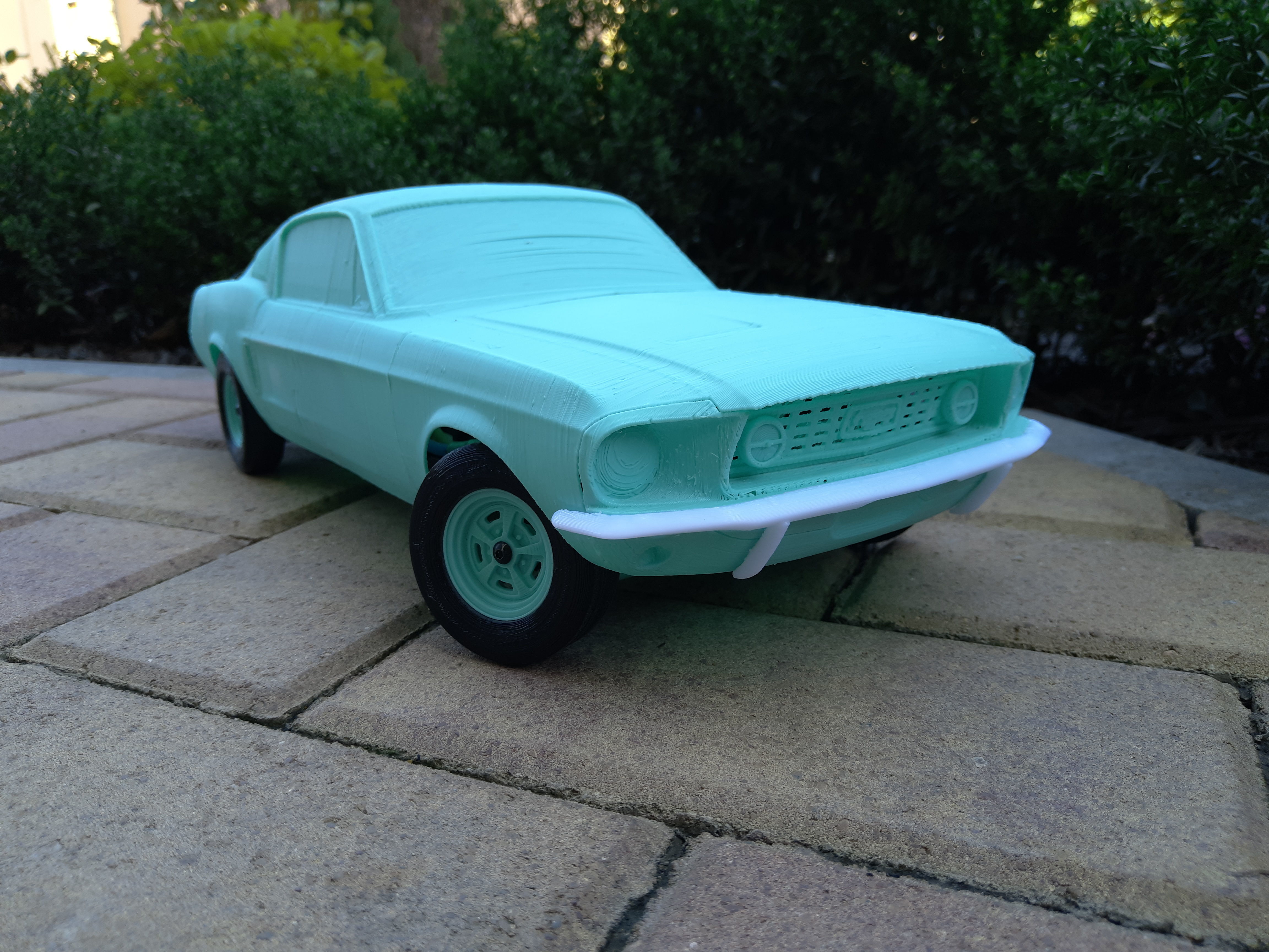 1-12 RC Muscle Car 3D print model_6