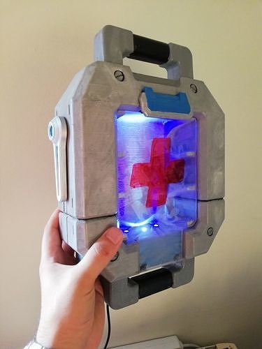 Healthpack  box     style overwatch 3D print model
