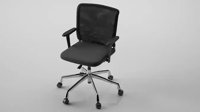Office Chair 01 3D model