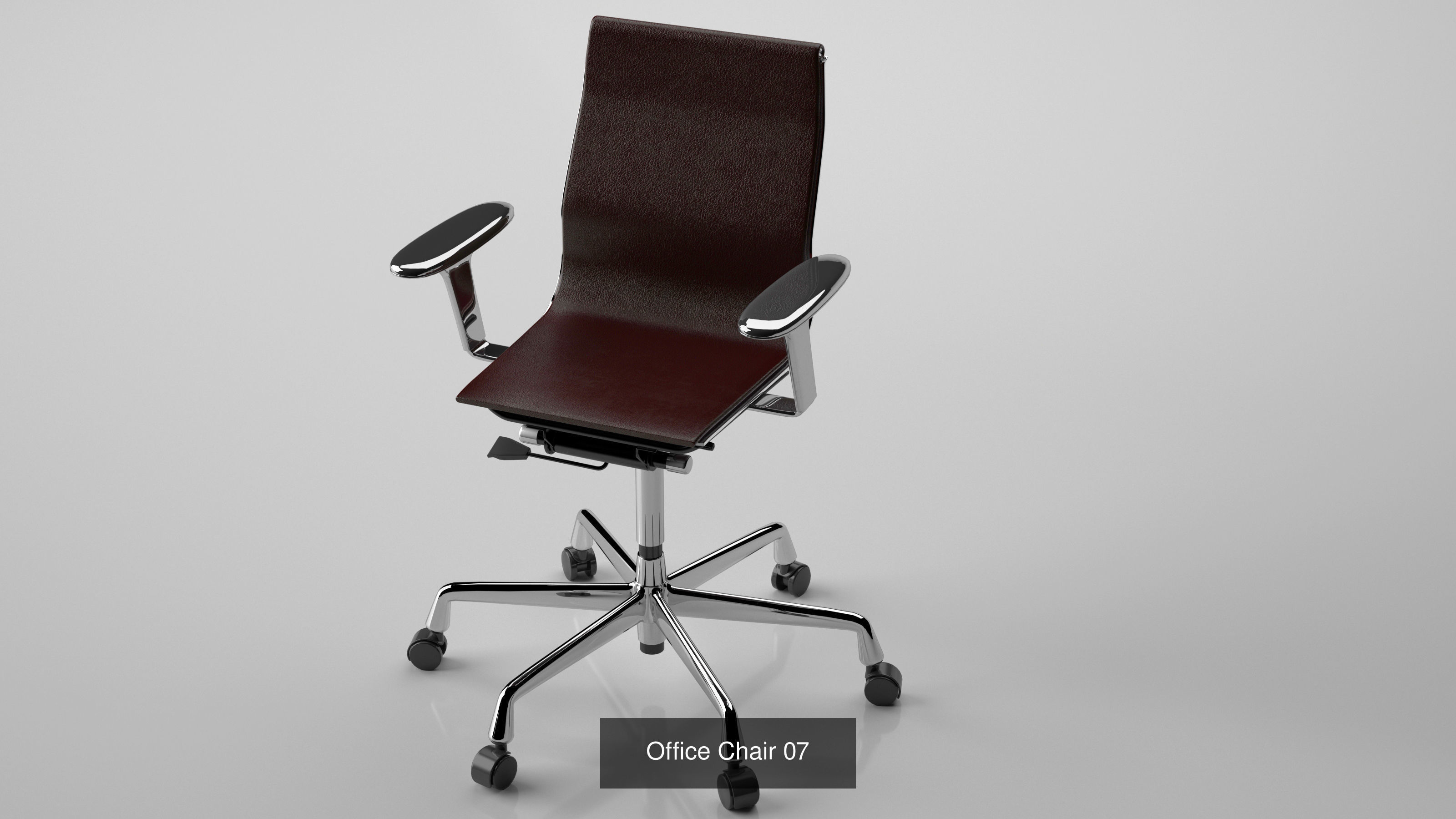 Office Chairs  - High Quality Furniture vol 06 3D Model Collection_7