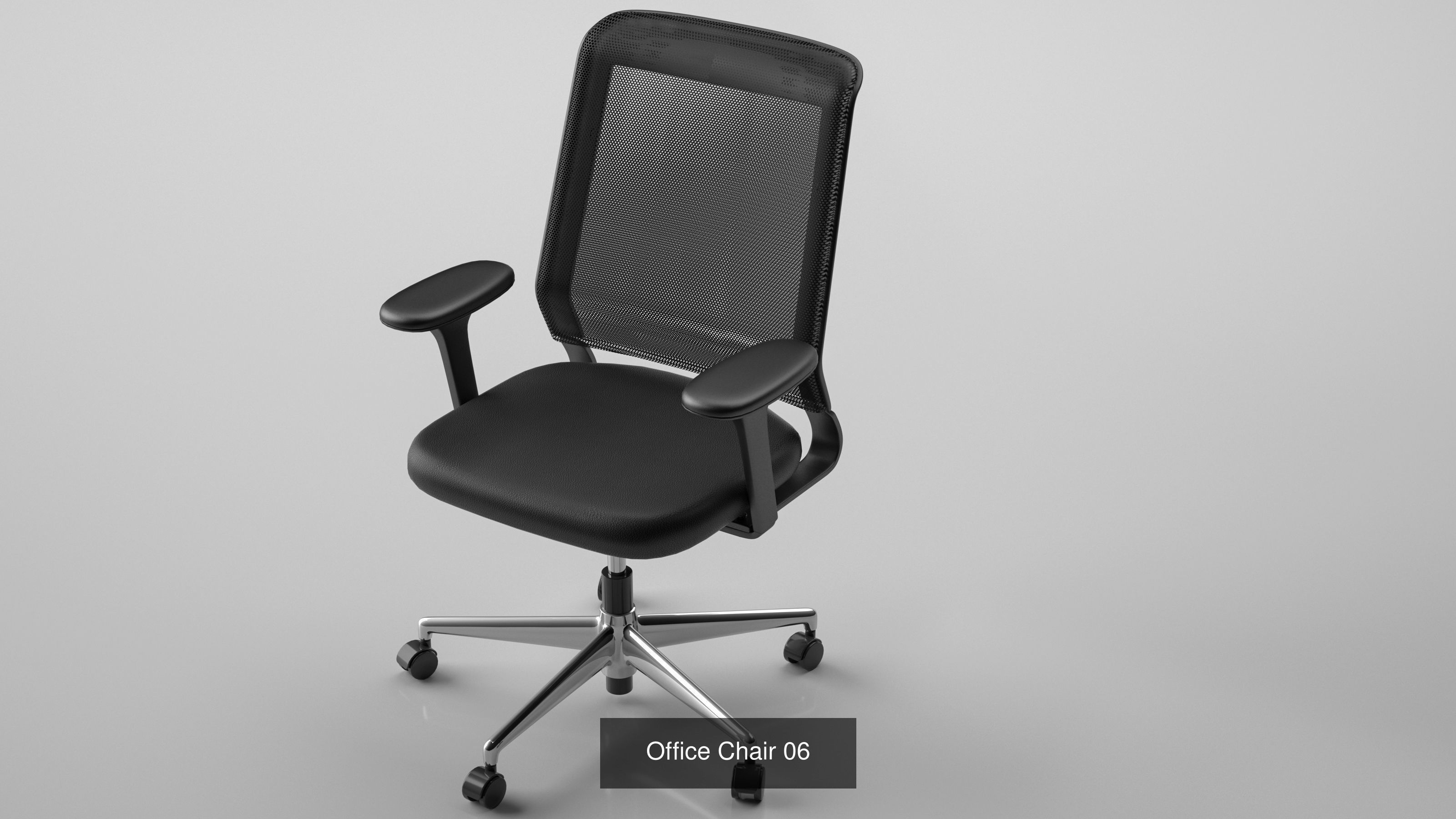 Office Chairs  - High Quality Furniture vol 06 3D Model Collection_6