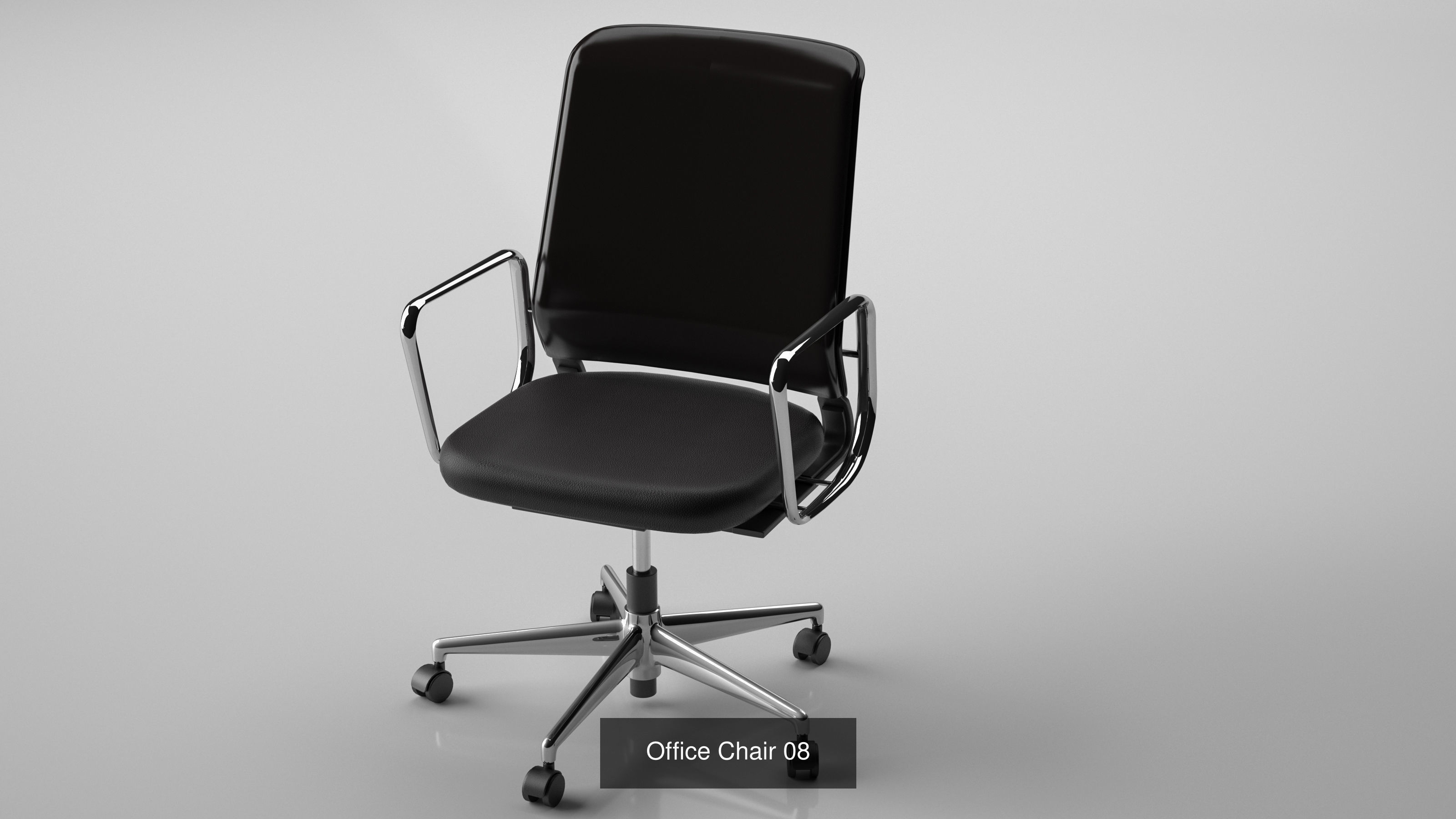 Office Chairs  - High Quality Furniture vol 06 3D Model Collection_8