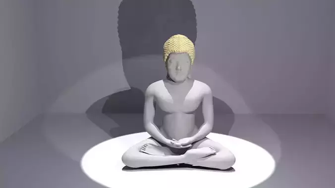 Lord buddha 3D print model