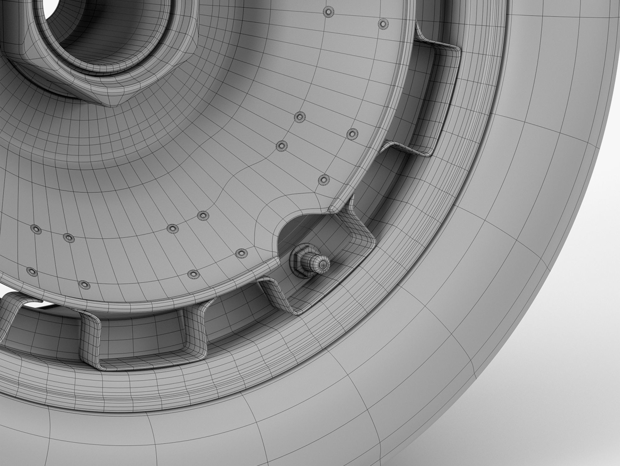 Goodyear Eagle Turbofan Combo 3D model_5