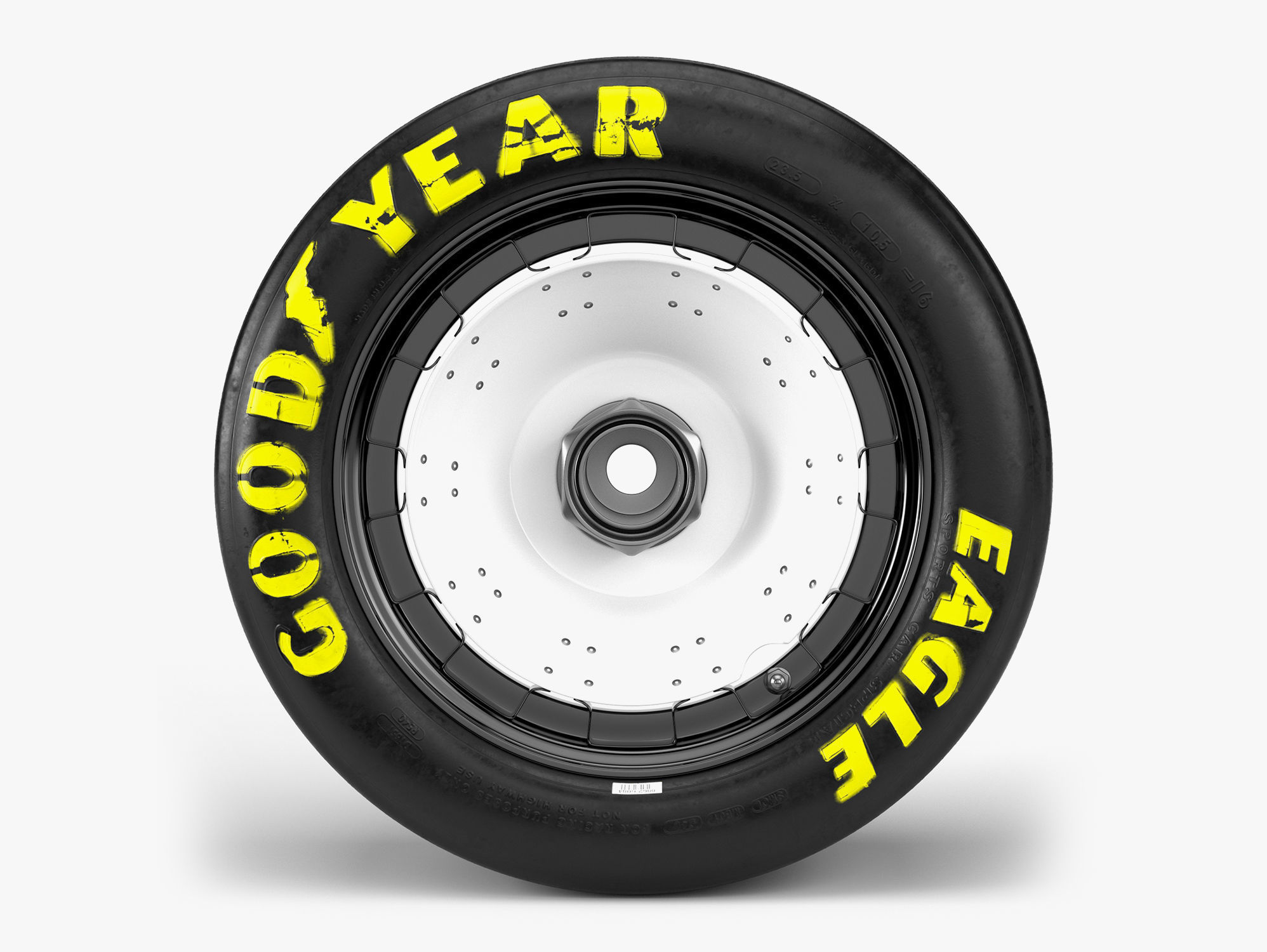 Goodyear Eagle Turbofan Combo 3D model_1