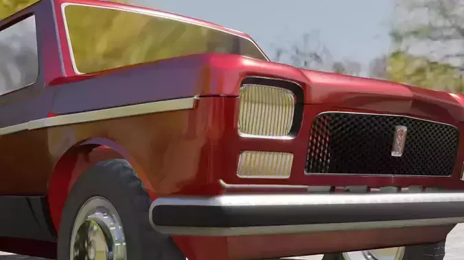 Fiat 127 Printable model