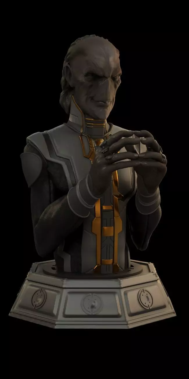 Ebony Maw 3D print model_0