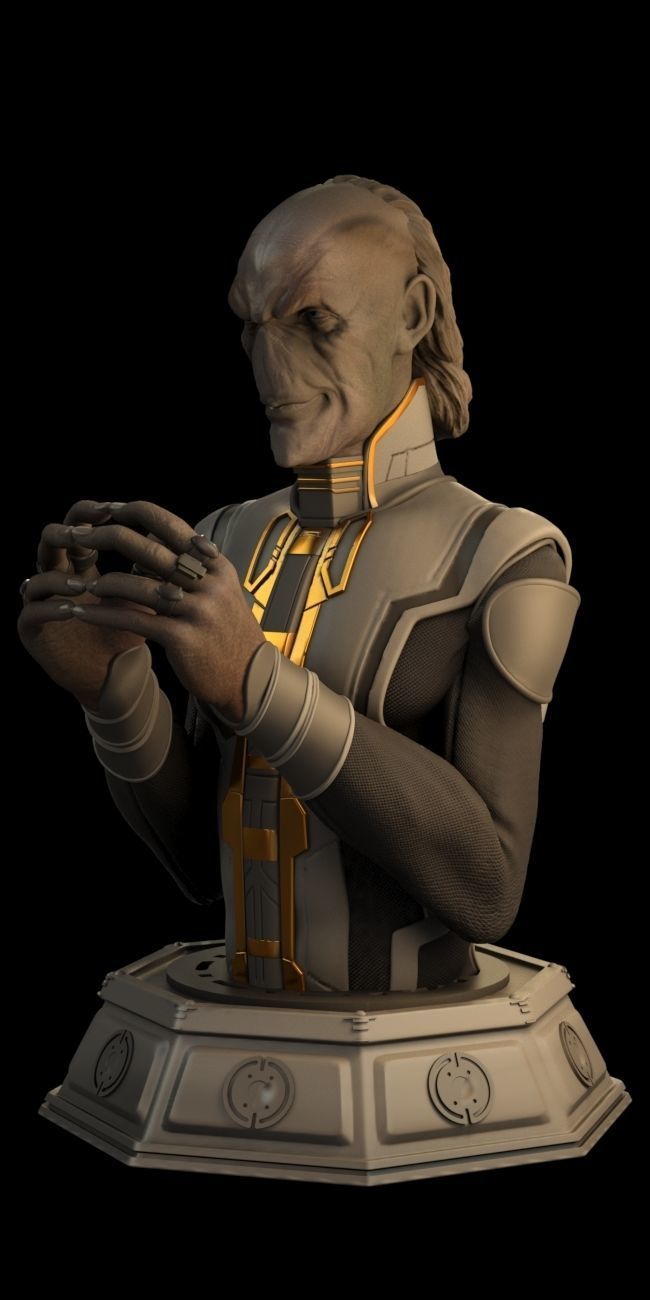 Ebony Maw 3D print model_3