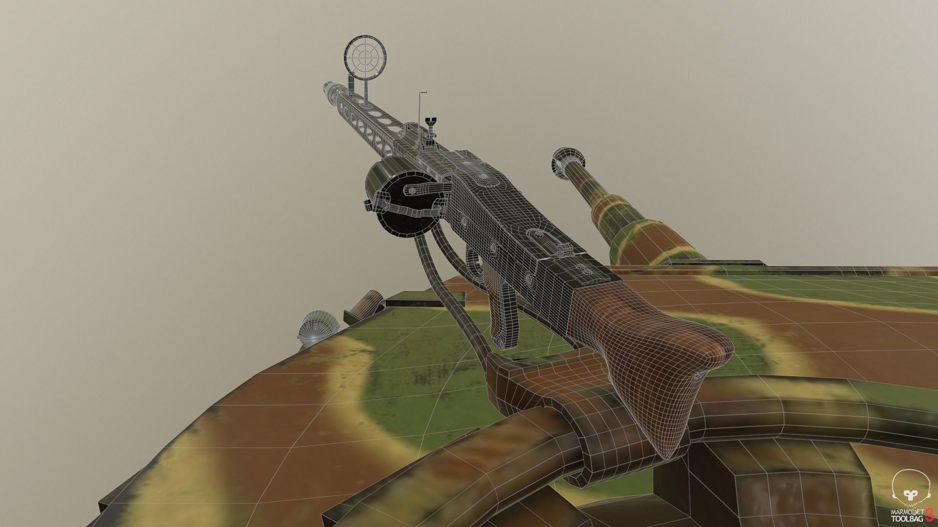 Tiger Tank E 3D model_11