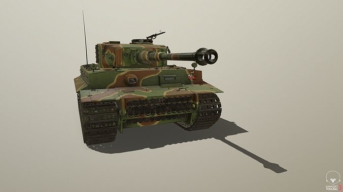 Tiger Tank E 3D model