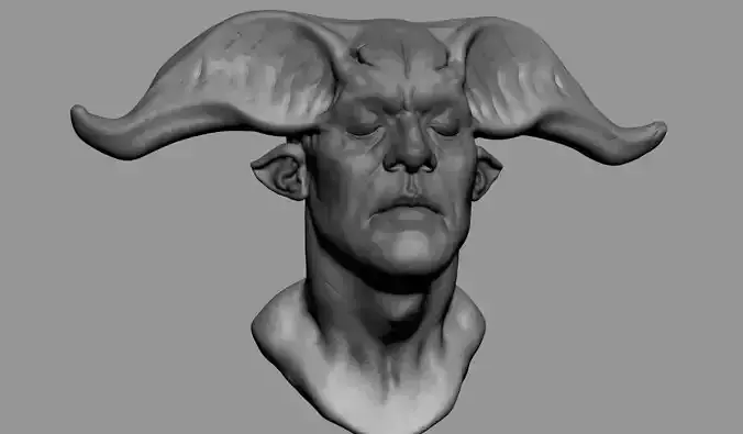 Fantasy Creature Head