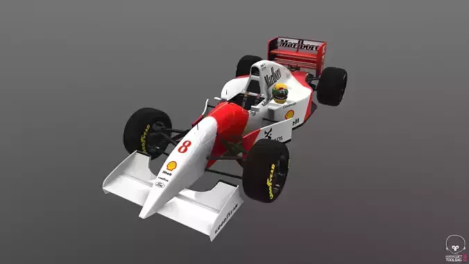 F1 McLaren 1993 MP4-8  Senna