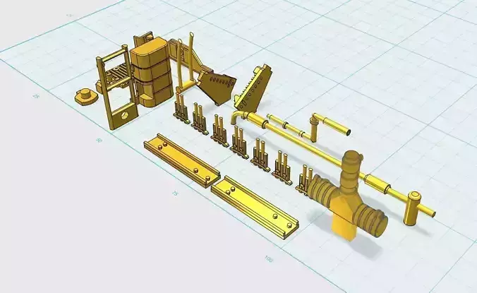 Deagostini Millennium Falcon Missing parts set