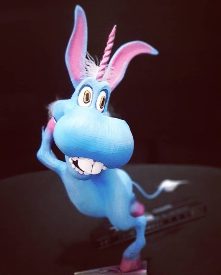 happy unicorn from tv serie 3D print model_1