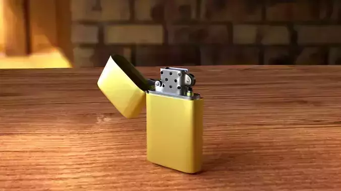 Zippo lighter with skull