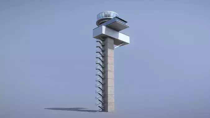 Airport Control Tower EDDF DFS ATC Frankfurt Airport