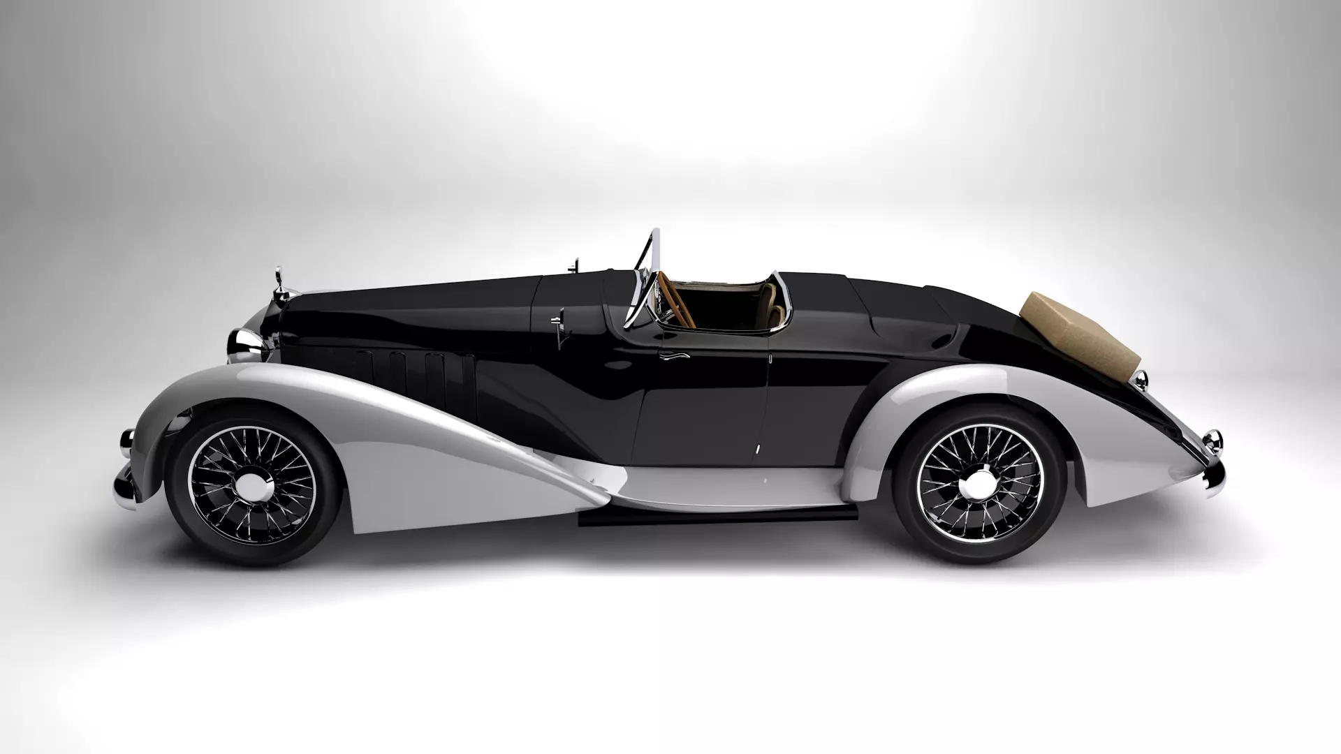 Classic car 3D model