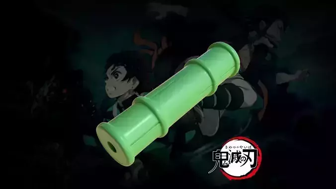 Bamboo Nezuko - Kimetsu no yaiba - Demon Slayer 3D print model