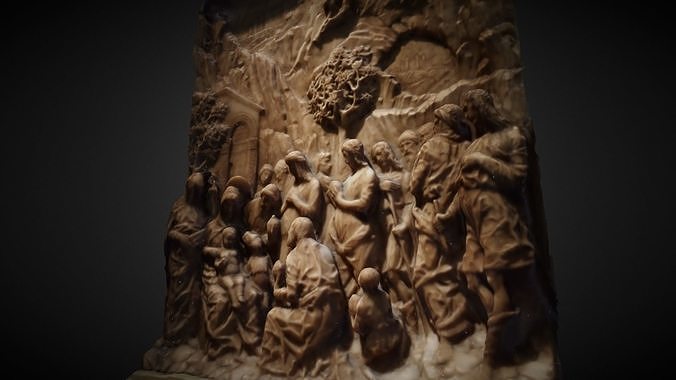  The Adoration of the Shepherds 3D model