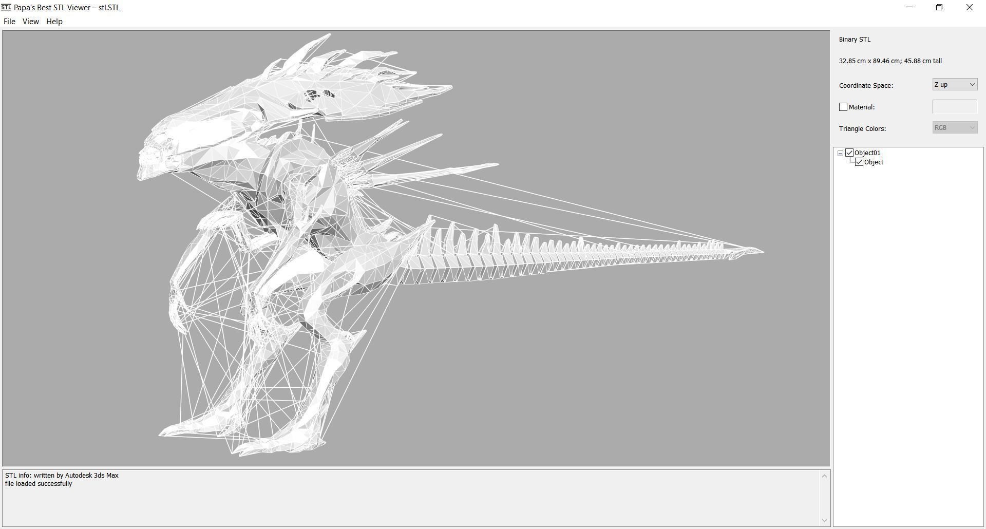 Alien 1007 3D model_4