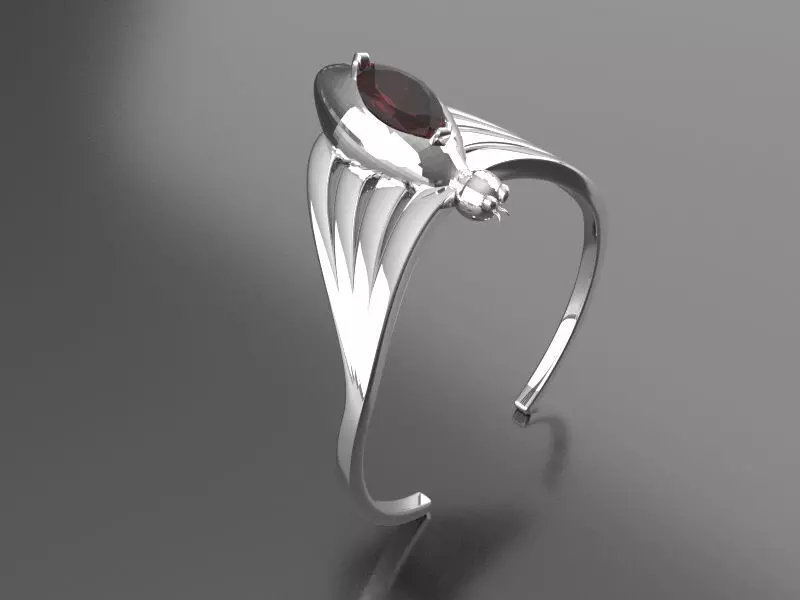 Hotel Transylvania Spider Engagement Ring 3D print model