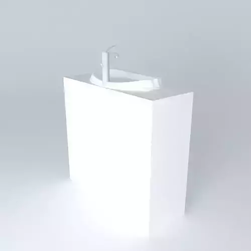 Simple white sink 