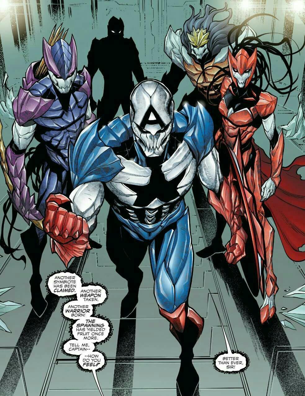 Poison Captain America Mask 3D print model_2