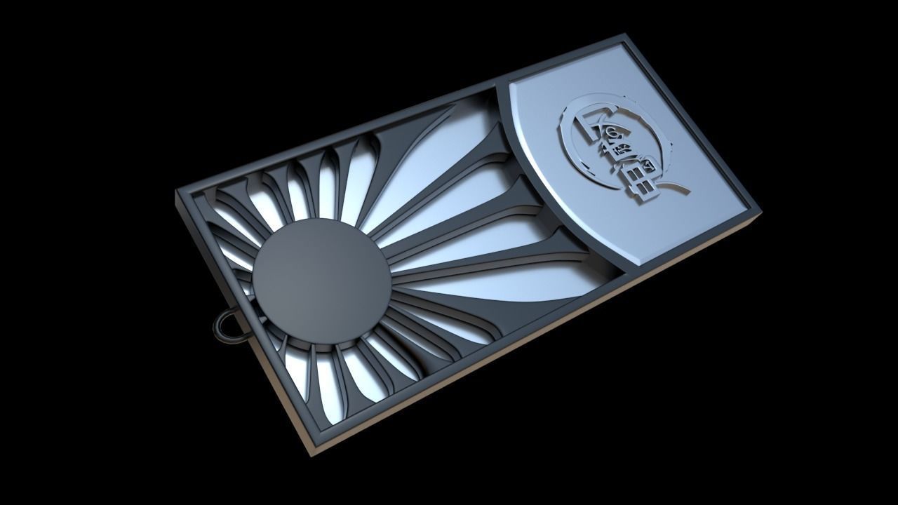 Necklace - kimetsu no yaiba 3D print model_6