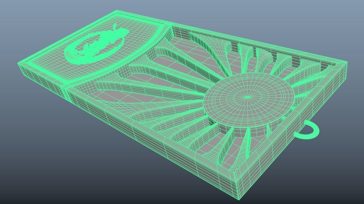 Necklace - kimetsu no yaiba 3D print model_15