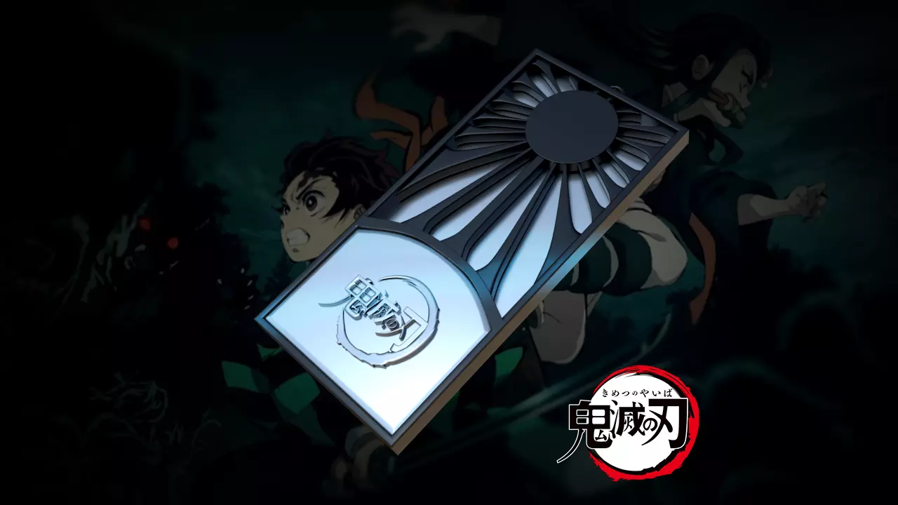 Necklace - kimetsu no yaiba 3D print model_0