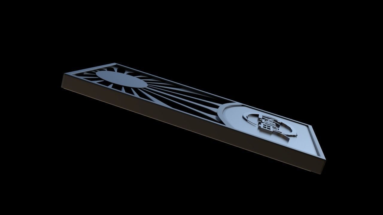 Necklace - kimetsu no yaiba 3D print model_7