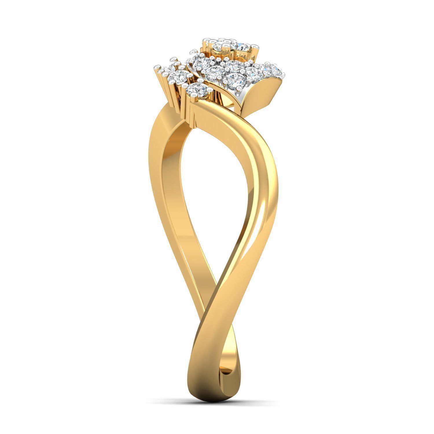 Women light weight ring 3dm stl render detail 3D print model_2