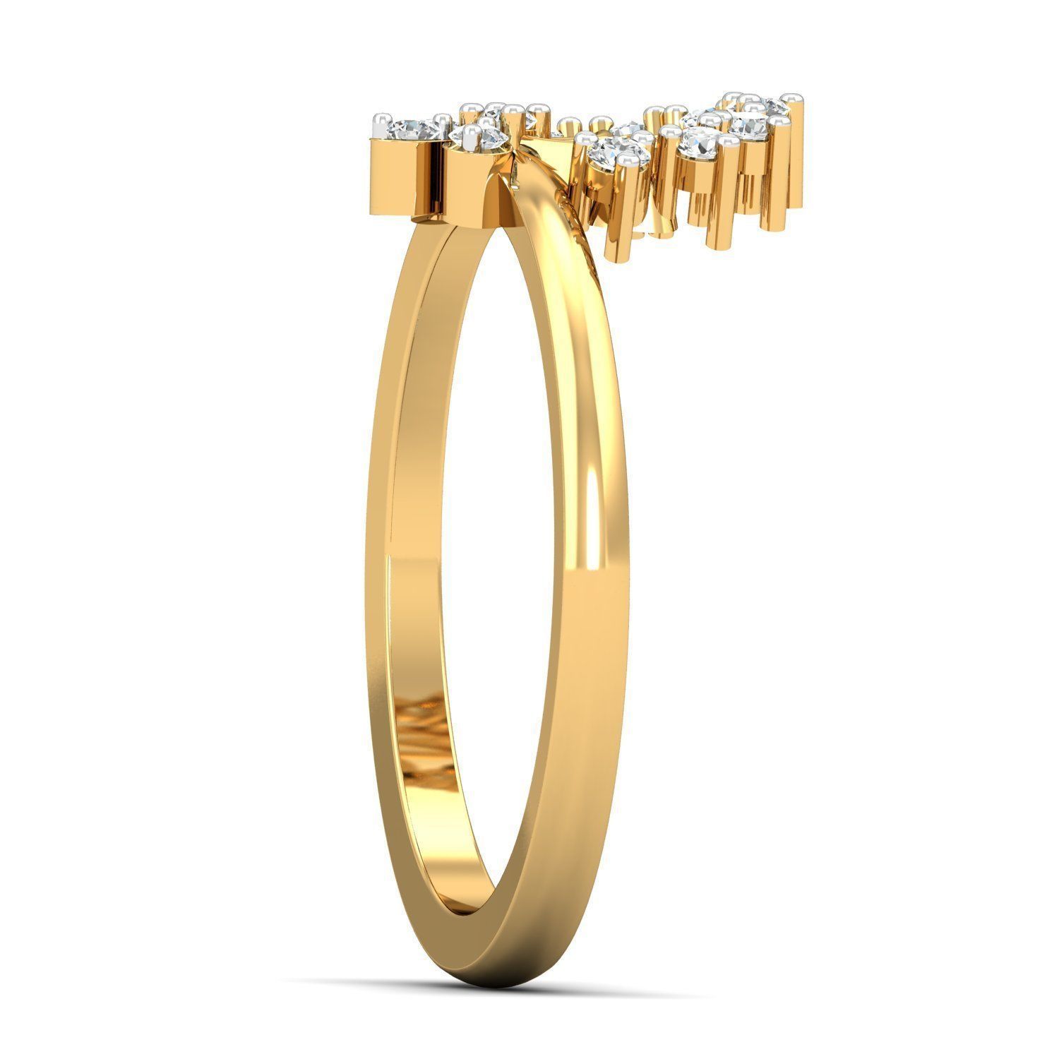 Women light weight ring 3dm stl render detail 3D print model_2