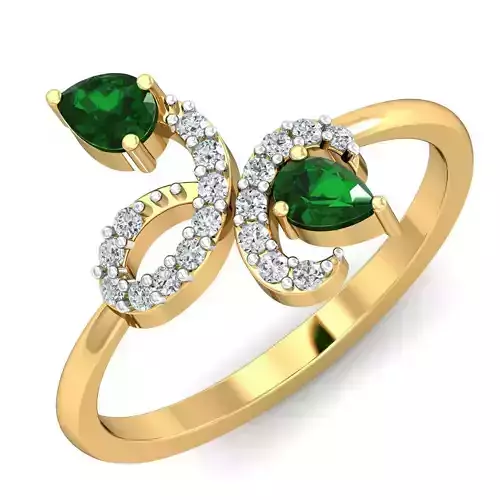 Women light weight ring 3dm stl render detail 