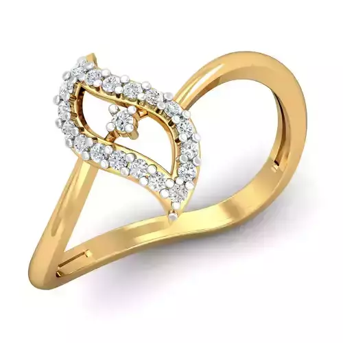 Women light weight ring 3dm stl render detail 