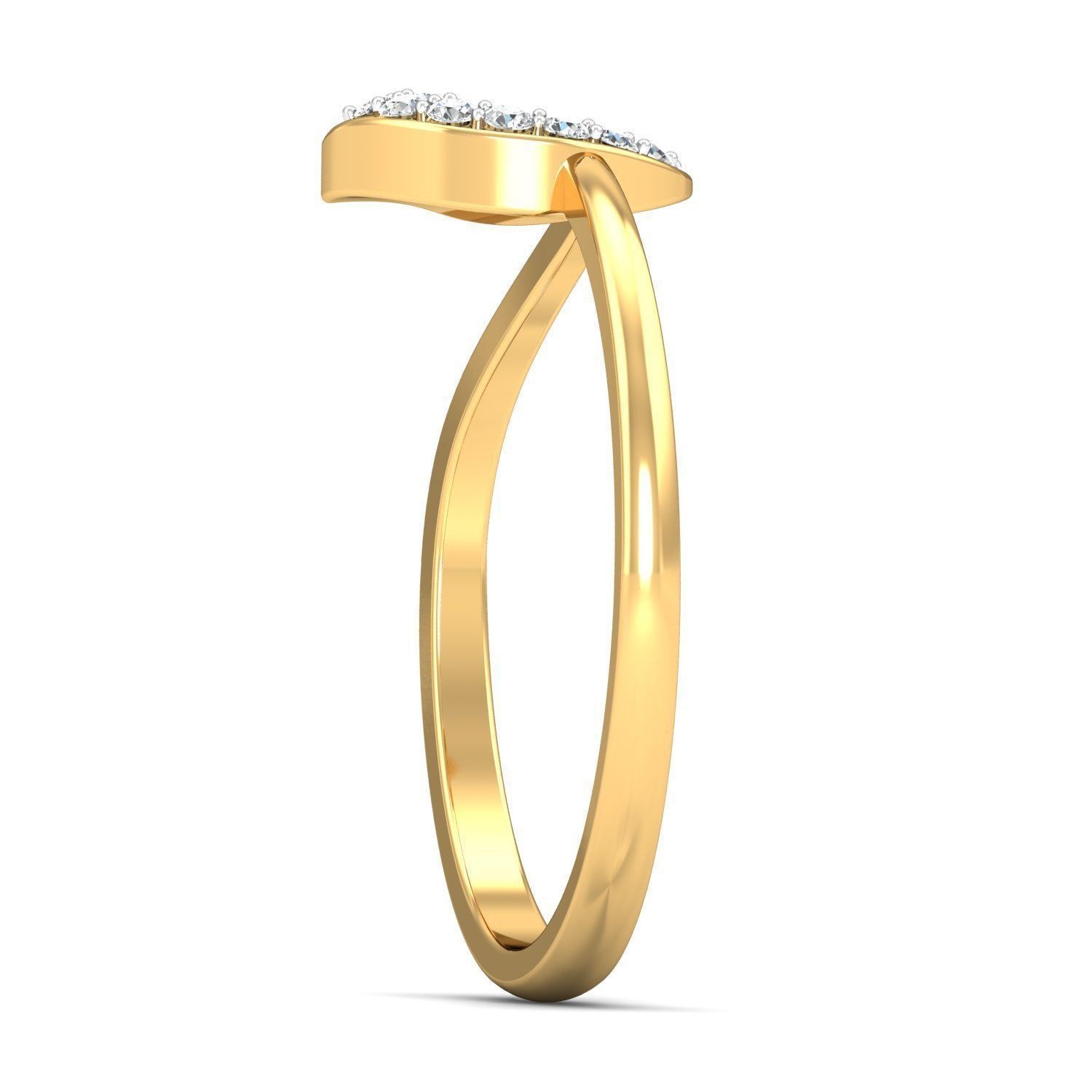 Women light weight ring 3dm stl render detail 3D print model_2