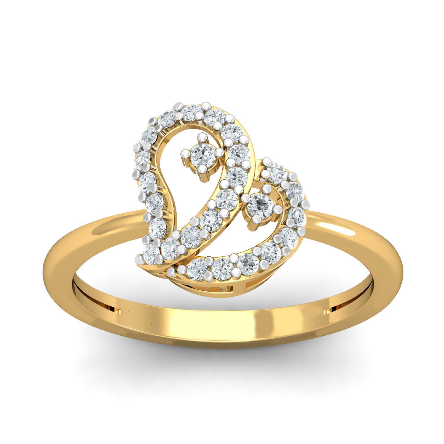 Women light weight ring 3dm stl render detail  3D print model_1