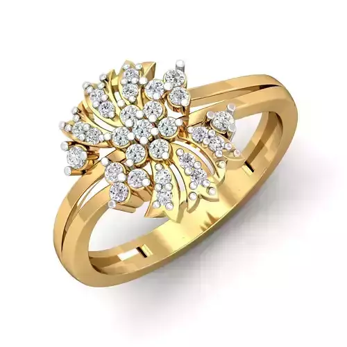 Women light weight ring 3dm stl render detail 