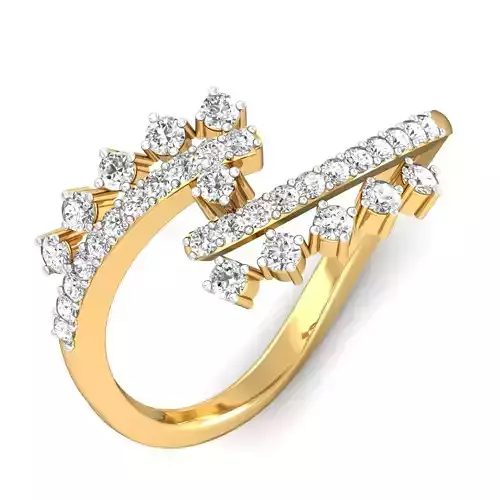 Women light weight ring 3dm stl render detail 