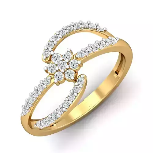 Women light weight ring 3dm stl render detail 