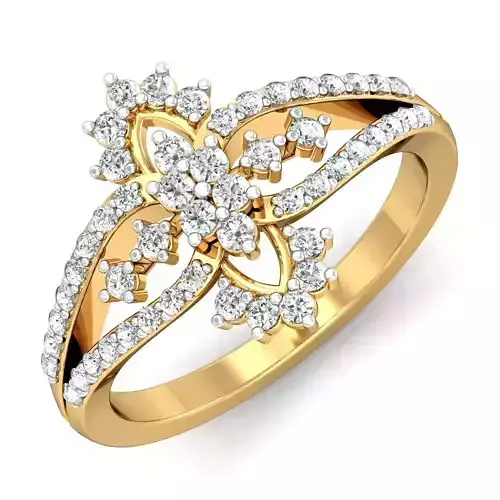 Women light weight ring 3dm stl render detail 